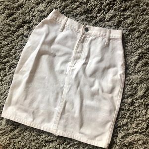 Vintage white skirt